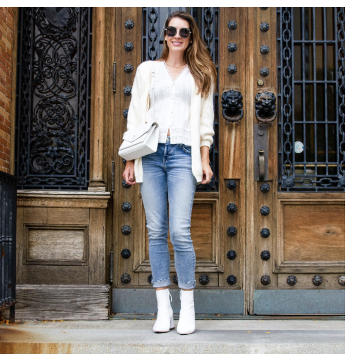 White Boots Trend | Massachusetts fashion | Jaimie Tucker